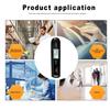 Portable Pocket Temperature Pen Contactless Mini Digital Infrared Thermometer with LCD Handheld Portable Pocket Temperature Pen