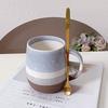 Tea Separation Kiln-changed Tea Mug Large Capacity Breakfast Office with Lid Water Cup Ceramic Coffee Cups Beer Mugs Drinkware
