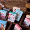 100sheets/lot Memo Pads Sticky Notes Vintage Rabbit Girls Baby Paper Junk Journal Scrapbooking Stickers Office School Stationery