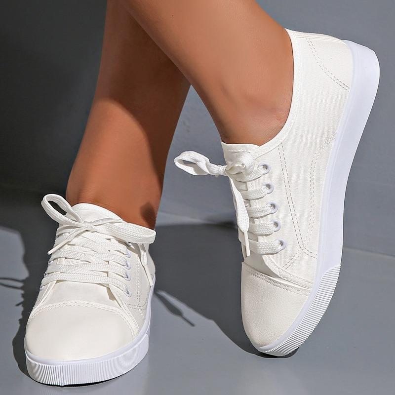 Fashion 2024 Autumn New Women Shoes Flat Casual Sneaker Women's Fashion Soft Bottom Vulcanize Shoes