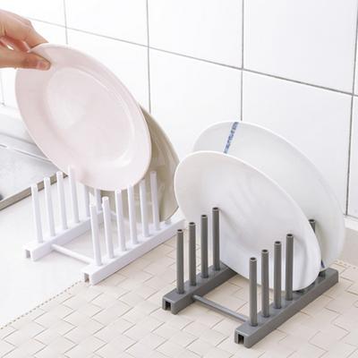 Drain Rack Multipurpose Detachable Draining Pot Lid Cutting Board Drying Rack for Kitchen