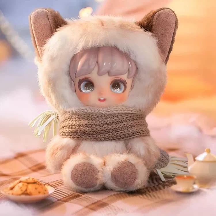 Miana Elf Adventure Series Plush Doll Official Authentic Stuffed Bear Cat Style Collectible Toy Gift for Girls