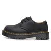 Martin Boots First Layer 1 Low-top Small Leather Shoes Women's Genuine Leather Crazy Horse Black Large Size Short Boots Round Head Men's Break