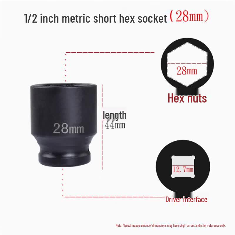 Hurricane Glory 1/2-inch Drive Impact Wrench Sockets