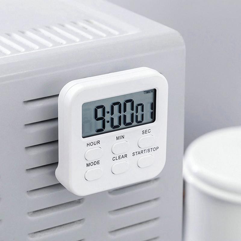 With Flashing Light Timer Cooking Kitchen Sport Study Alarm Clock Big Digits