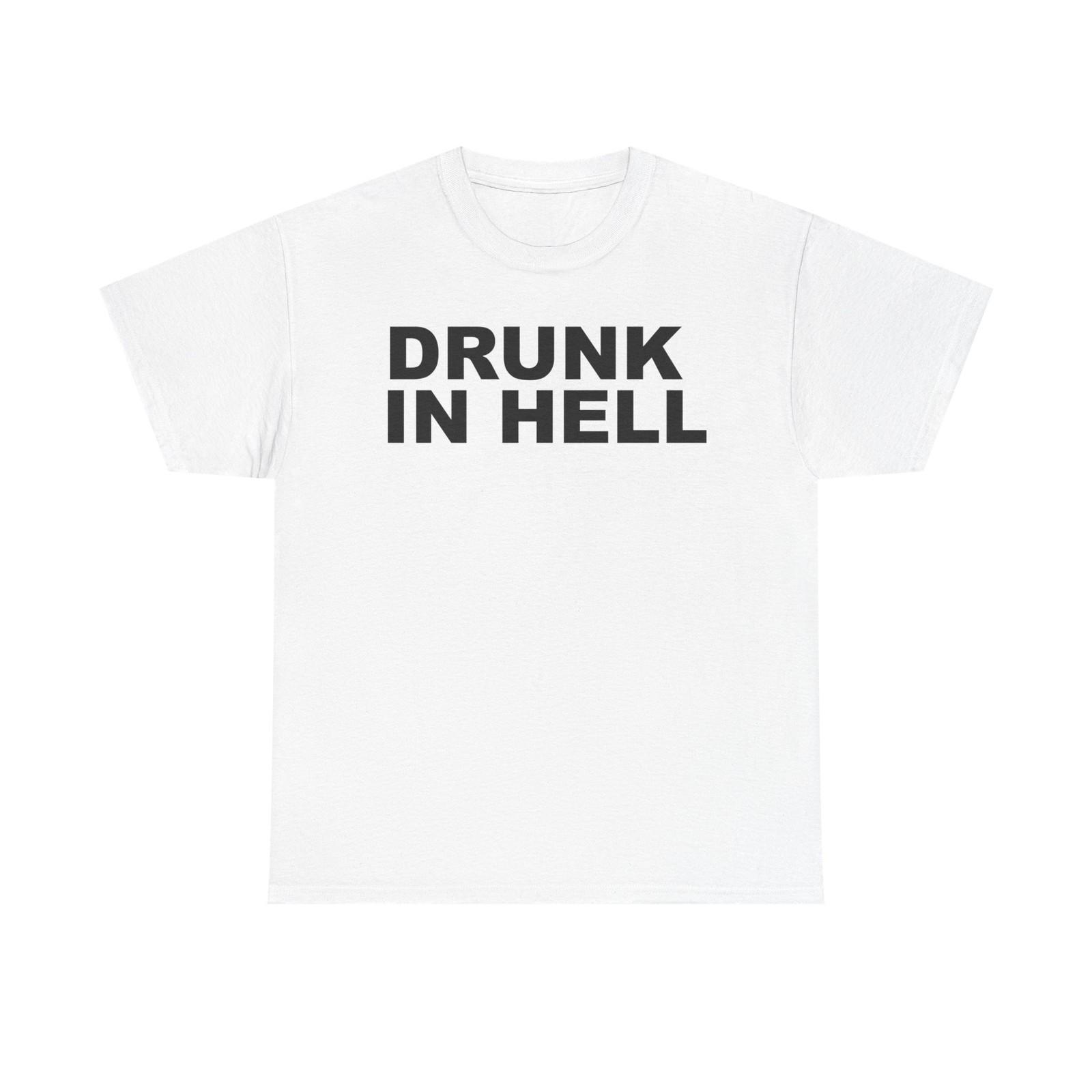 Drunk in Hell Logo Shirt Noise Rock Brainbombs Kilslug XXXL