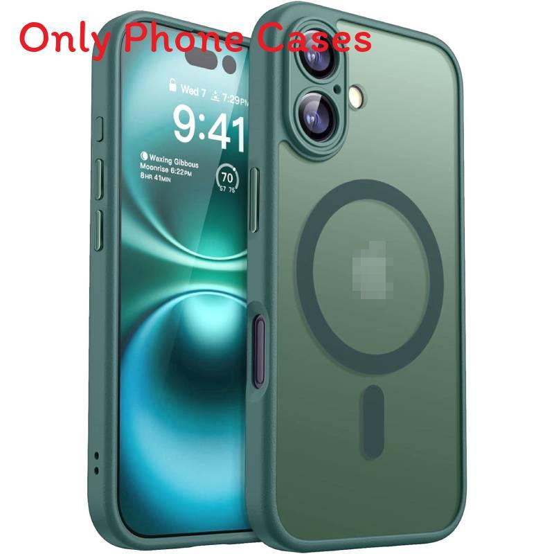 Magnetic Slim Protective Case With Sandblasted Matte Finish For Anti Fingerprint And Shock Absorption