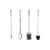 Ustensiles Pour Cheminée - DKD Home Decor - S3038839 - Acier Inoxydable - Aluminium - Argenté
