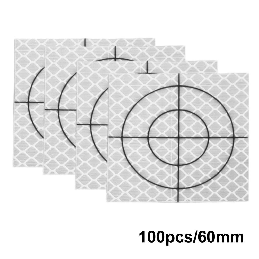 Reflector Reflective Target Industrial 100pcs 20/30/40/50/60mm