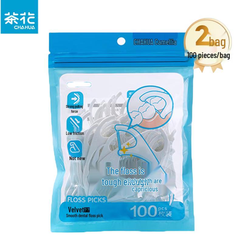 Chahua Fine Smooth Dental Floss Sticks