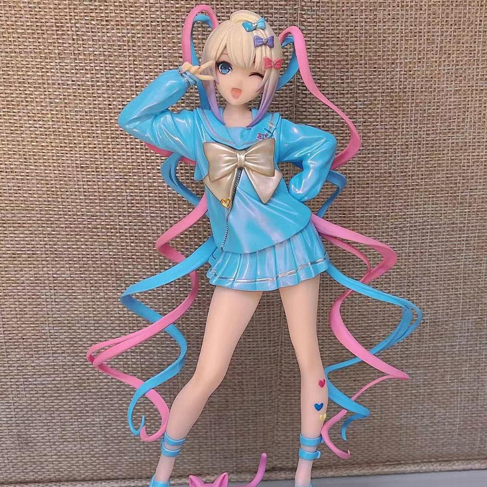 New Needy Girl Overdose Anime Figure Pop Up Parade KAngel Action Figures Virtual Uploader Collection Model Ornaments Toys PVC Poseable Articulated