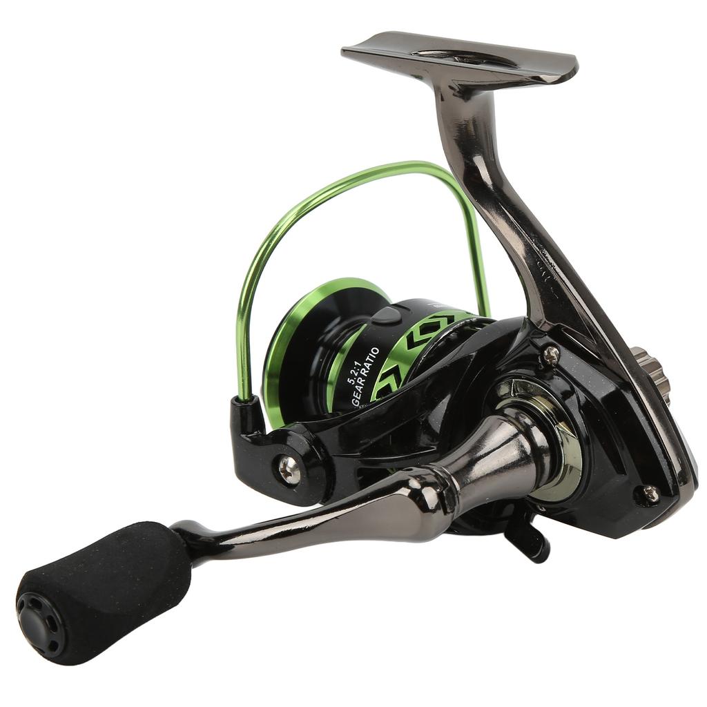 All Metal Fishing Line Wheel 45° Large Chamfer 5.2:1 Spinning Wheel Fishing ReelsDK3000