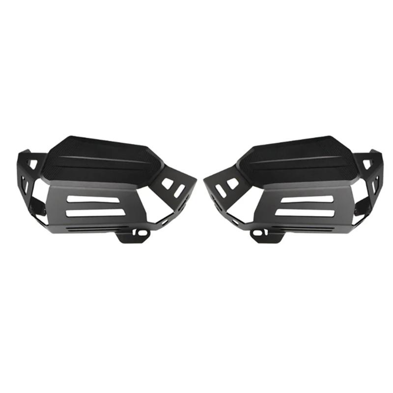 Motorcycle Cylinder Head Guard Protector Engine Cover For BMW R Nine T T Pure T Scrambler Black