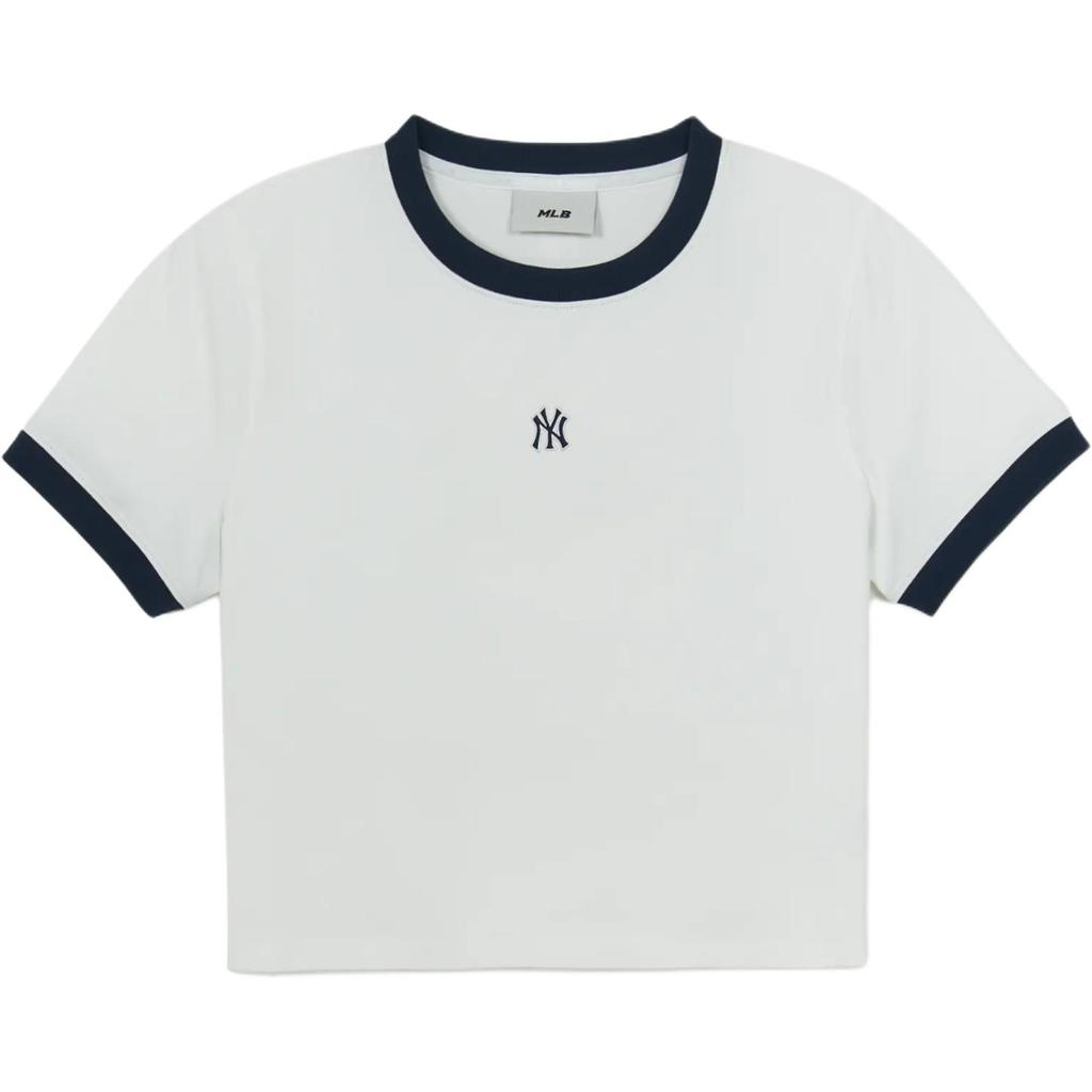 New MLB New York Yankees Regular T Shirt Women's White 3FTSB6953-50WHS