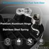 Fuel Door Hinge Pin With Gas Door Spring For Chevrolet Silverado/GMC Sierra -2025 1500/2500/3500 HD, Aluminum Hinge Kit For Permanent Loose Gas Cap