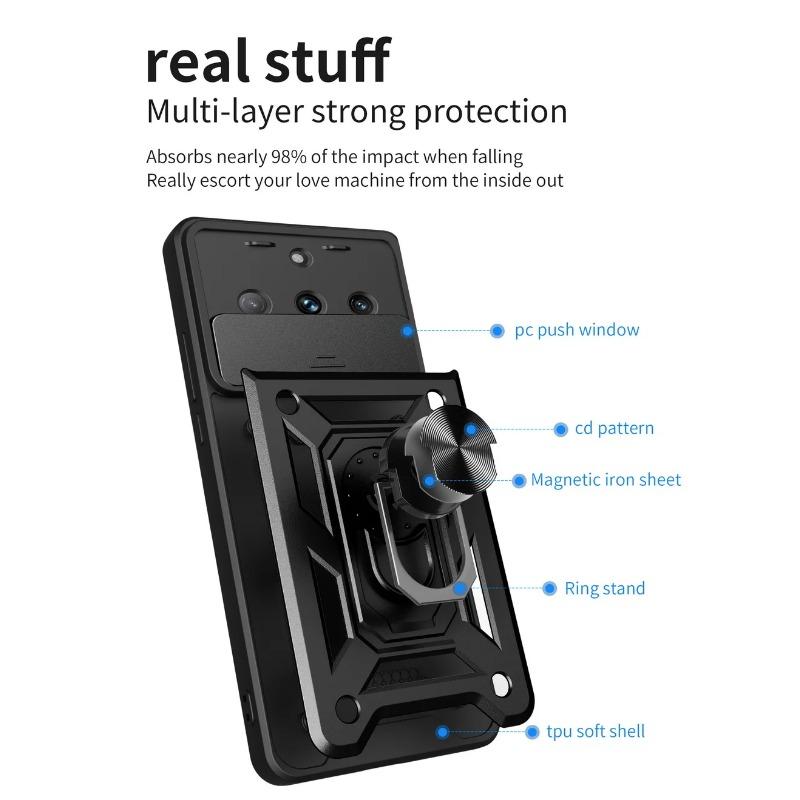 Camera protect case for Realme 11 Pro + Realme11 Realme 10 Pro 9i 9 Pro Plus 8i 8 Pro Narzo N53 N55 N50i Armor Hybrid Ring Cover