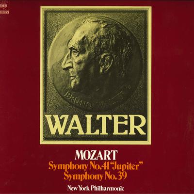 LP Record MOZART BRUNO WALTER NEW YORK PHILHA - Symphony No.41 In C Major, K.551 "j 15AC657 CBS SONY 1979 Japan Obi Classical Used