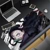 Laptop Anime Girl Keyboard Rug Demon Slayer Kamado Nezuko Mouse Pad Pc Kawaii Flam Gamer Cabinet Mousepad Cute Extended Desk Mat
