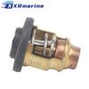 6H3-12411 Thermostat Kit for Yamaha 2 Stroke 60 70 HP 1984-2005 Outboard Motor Replace 6H3-12411-01 6H3-12411-00 6H3-12411-10