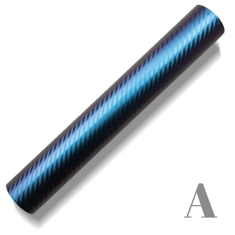 

3D виниловая пленка для кузова автомобиля из углеродного волокна, наклейка для мотоцикла, автомобиля, Стайлинг, зеркало, телефон, ноутбук, сделай сам, наклейка, градиентный декор 152x30cm