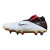 Phantom Vision Ușor Confortabil SG (Ținte Metalice Lungi) Pantofi de Fotbal Durabili Antiderapanți cu Iarbă Naturală pentru Bărbați Pantofi de Fotbal Alb Negru CT5899-107