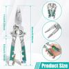 Multifunctional Foldable Wire Stripper Crimper Cable Cutter Pliers Electrician DIY Cable Cutting Wiring Pulling Stripping Tools