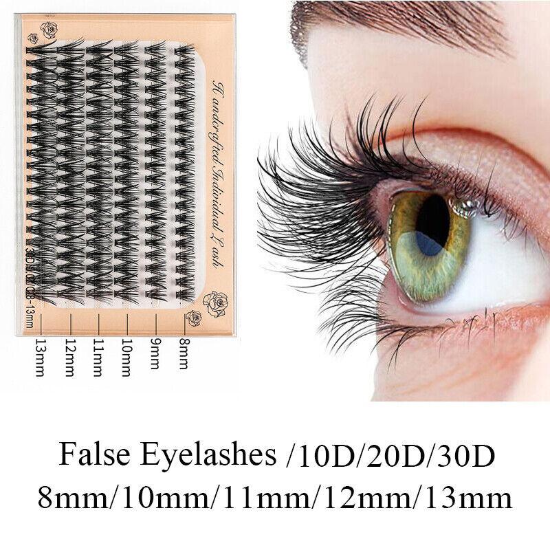 120 Bundles Eyelash Extension Faux Mink Eyelashes Individual Cluster Eye Lashes