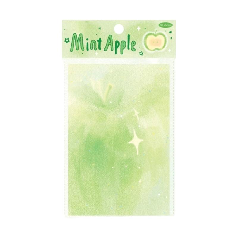 

Reusable Adhesive Writing Pad Multipurpose Friendly Paper Creative Hand Painted Stick Notepads for Planner Decorations