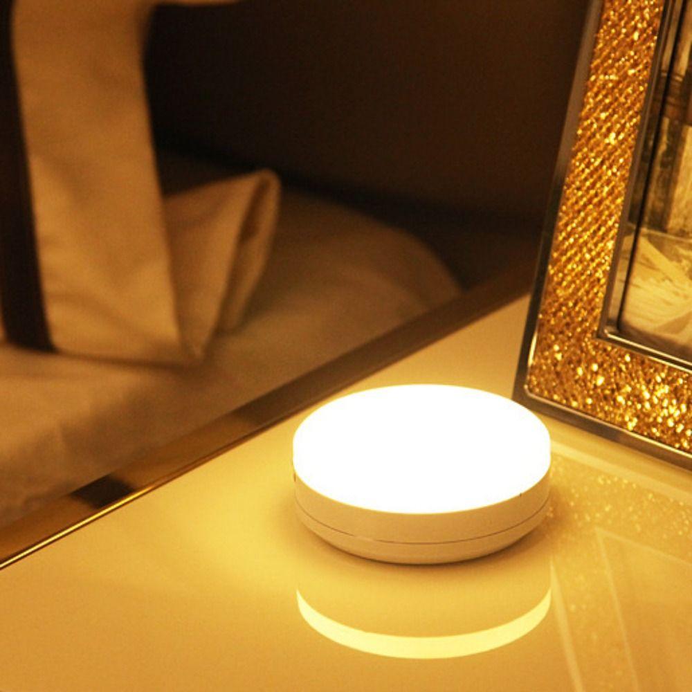 360 Rotated LED Night Light USB Charging Round Wall Lamps Intelligent Human Induction Creative Motion Sensor Light