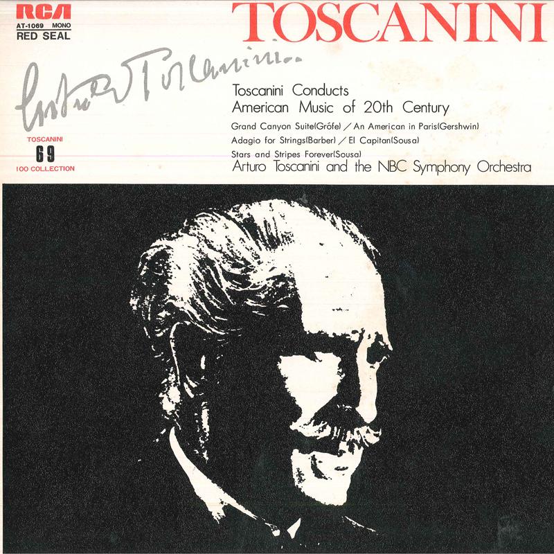 

LP Пластинка - Тосканини - Американский 20-й век M AT1069 RCA Япония Классика Б/У