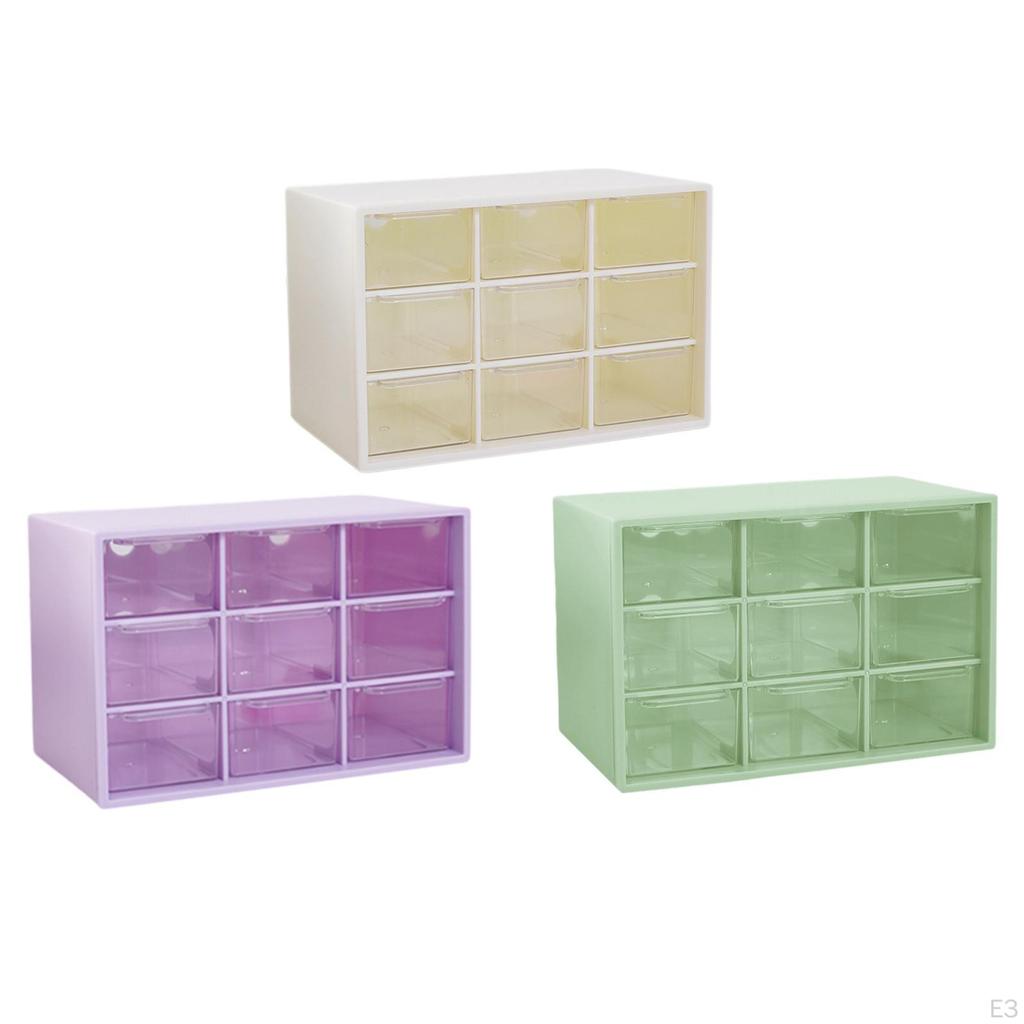 Mini Drawer Organizer for Desk Beads Craft Drawers Desktop Storage