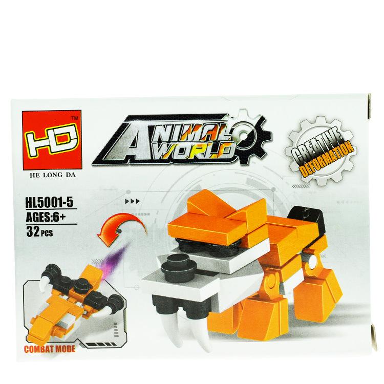 Large Particle Animal Building Blocks - Children's Educational Toys