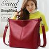 Ny Dam Axelremsväska Mjukt Läder Liten Fyrkantig Väska