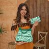 Women'S Bag Exquisite Printed Handbag High Texture Sharp Goods Ladies Bag