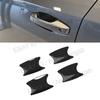 Door Handle Bowl Cup Cover Trim Carbon Fiber For 2025-2026 Nissan Kicks ABS