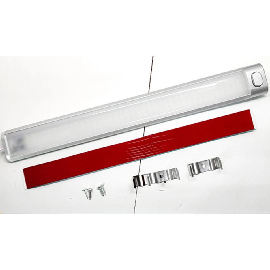 12W LED Dome Light 12V/24V for RV, Truck, Van - Bright Cabin Reading Lamp with Switch High Brightness, Low Heat, Easy Install