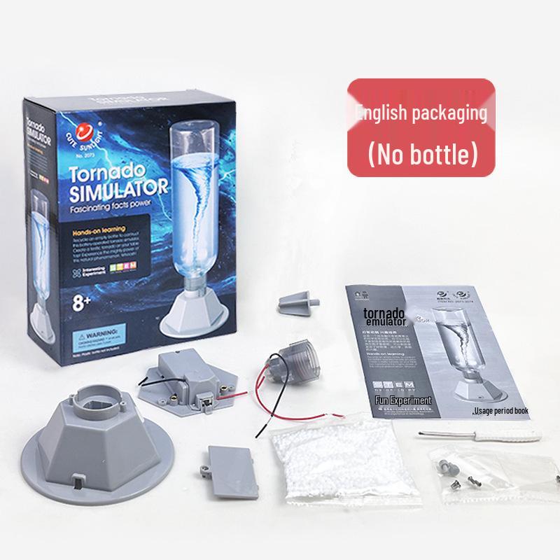 DIY Water Tornado Simulator for Primary School Science Experiments