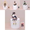 Demon Slayer Kimetsu No Yaiba PVC Figuren Set Mit Sitzenden Posen Modellen Zum Sammeln Und Ausstellen