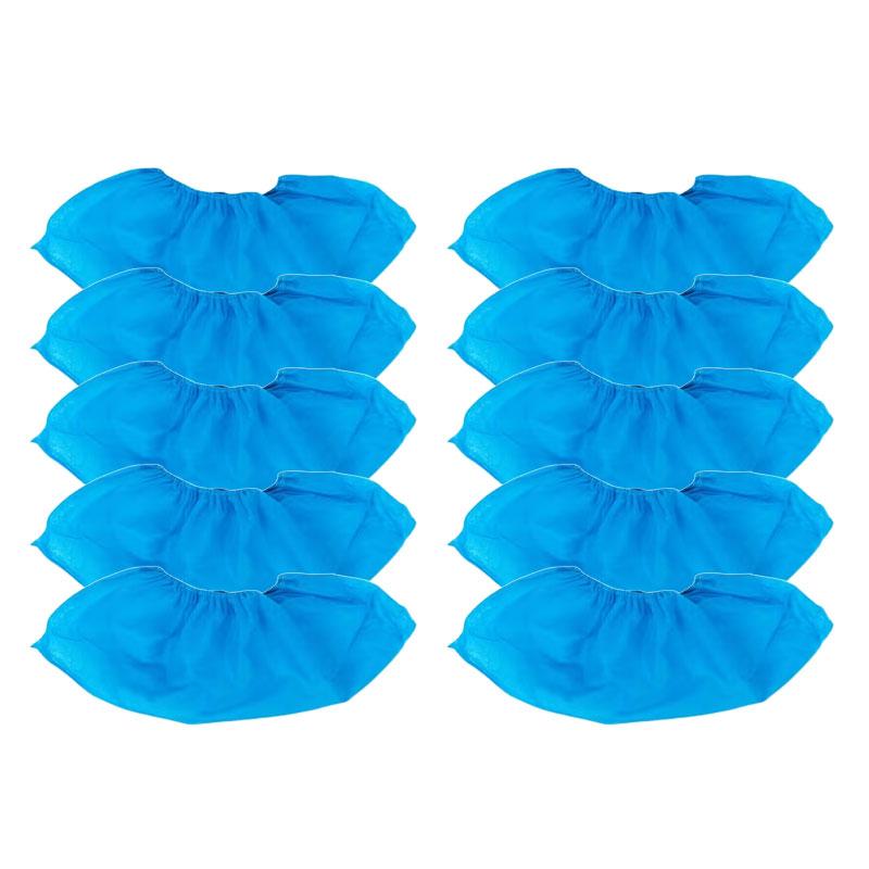 

10pcs Covers Non Slip Dust-proof Non-Woven Shoe Cover Disposable Indoors Booties Shoes Cover Boot Breathable Durable Shoes Cover