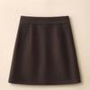 Winter Hip-covering A-line Skirt To Make You Look Slim and Hip-wrinkle Short Skirt for Women Small Trousers Skirt Skirt for Women Woolen Skirt