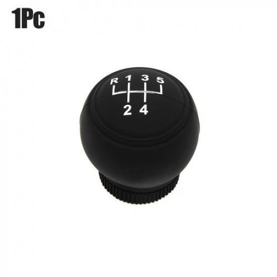 5/6 Speed Car Gear Head Shift Collars Shift Knob Grips Cover Shift Lever Decor 5 Speed Black Left