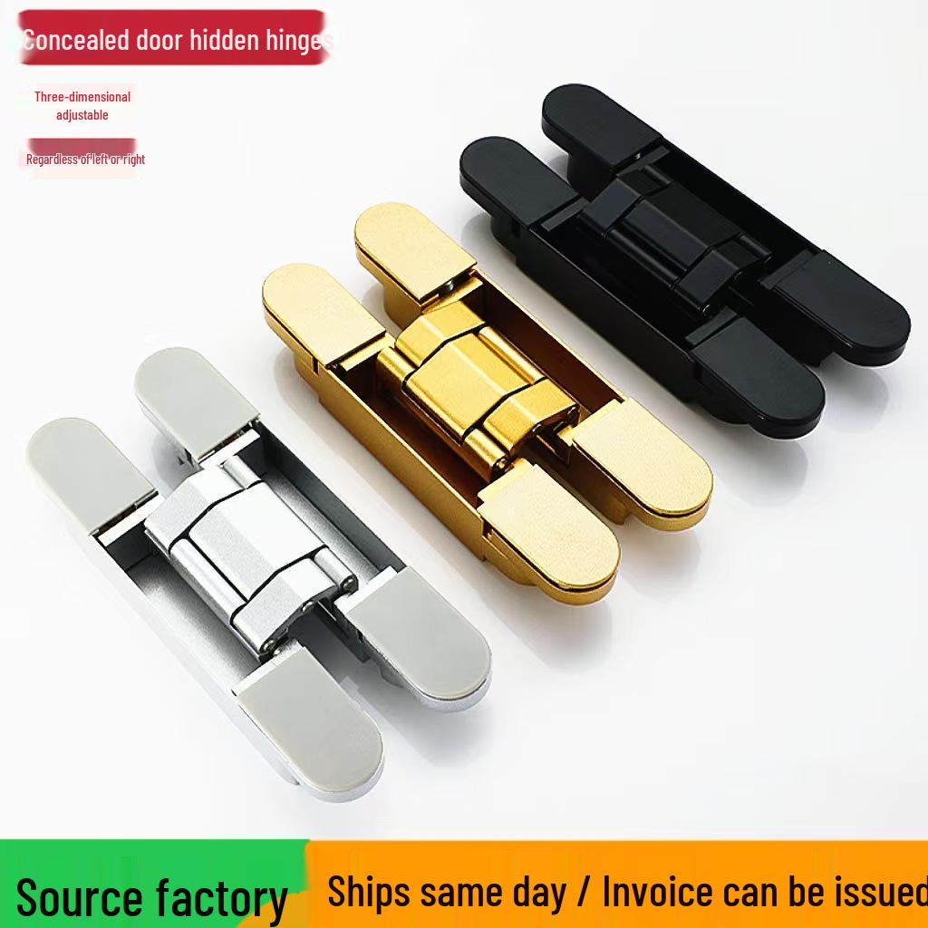 Invisible Adjustable Silent Hinge for Concealed Folding Doors