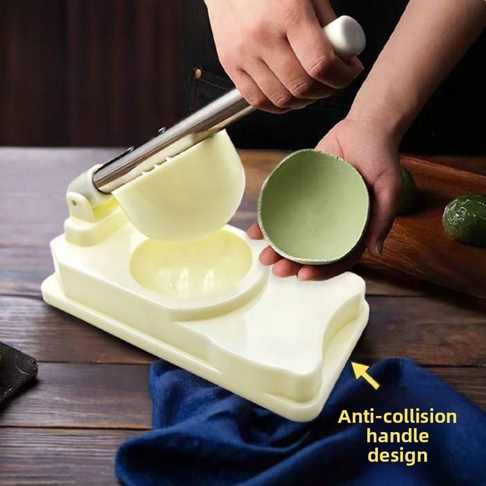 Non-stick Dumpling Skin Wrapper Mold Hand Press Dough Press Maker Restaurants