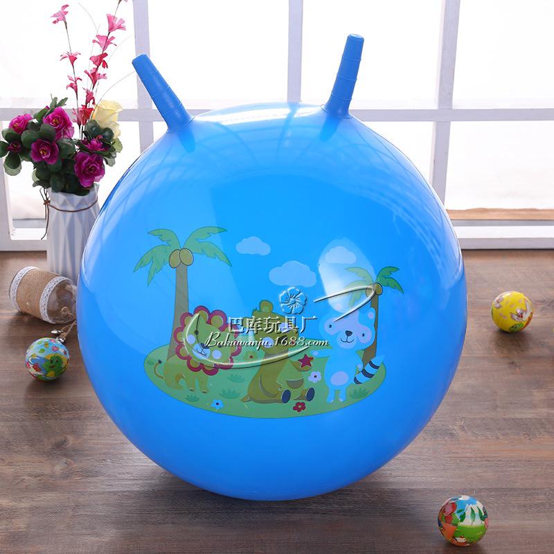 

Large Inflatable Sheep Horn Ball Toy: Rideable, Sittable, and Thickened with Handle for Children. 60-299 pieces