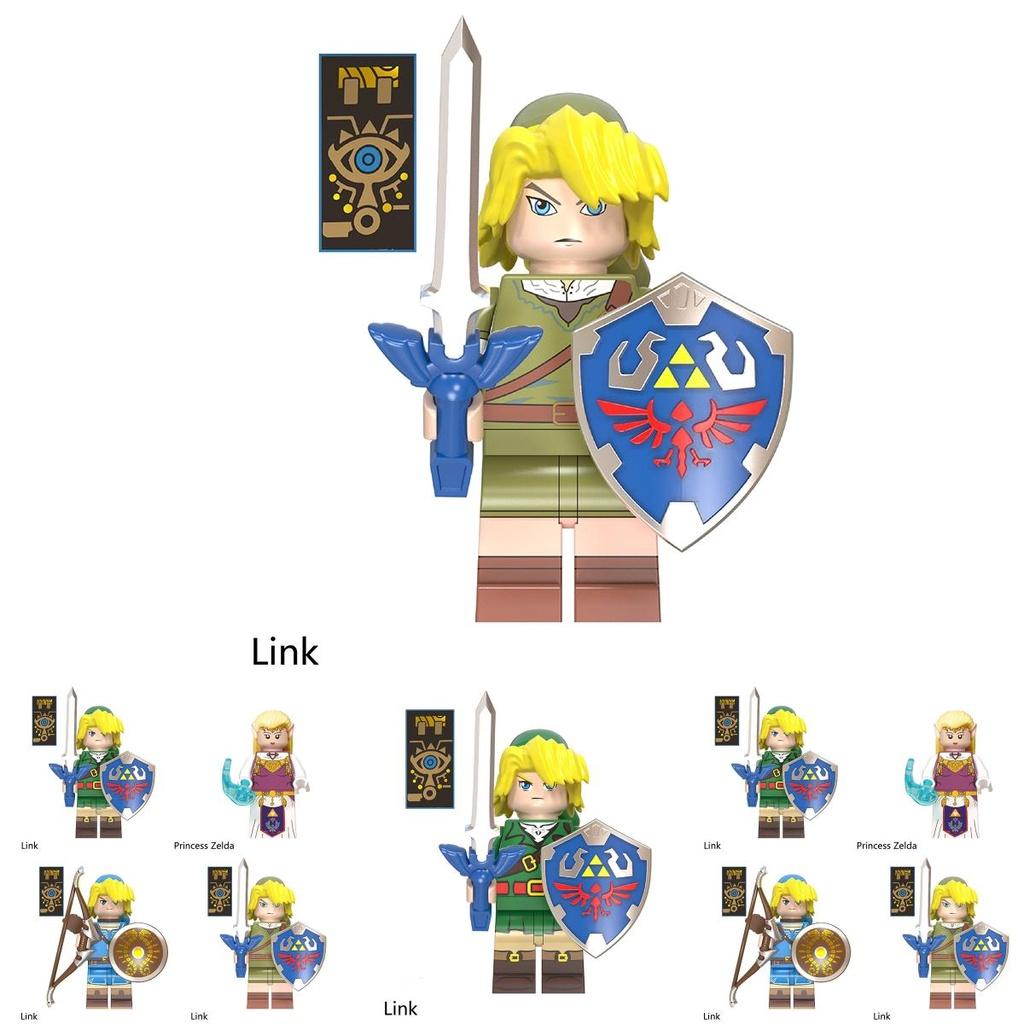 The Legend Of Zelda Link Princess Zelda Mini Figures Building Blocks Dolls 100% Brand New And High Quality