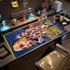 Golden State Warriors Poster Customize Your Name Mouse Pad Desk Mouse Pad Study Desk Mat Non-Slip Rubber Bottom