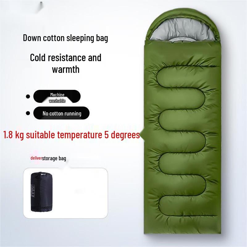 DZQ Adult Outdoor Camping Sleeping Bag