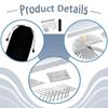 Luthier Tool Kit Feeler Gauge Measuring Repair Portable Neck Notched Straight Edge Guitar Fret