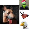 Funny Animal Headgear For Halloween Cosplay Latex Material Various Designs Perfect For Dressing Up Funny Props Characters)