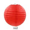 20cm Wedding Decoration Colorful Lantern Lantern Festival Decoration Folding Hand-made Circular Paper Lantern Wedding Children Painting Diy Lantern
